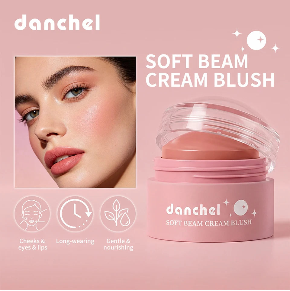 Soft Cream Blush and Multi Use Face Tint for Natural Daily Makeup Looks