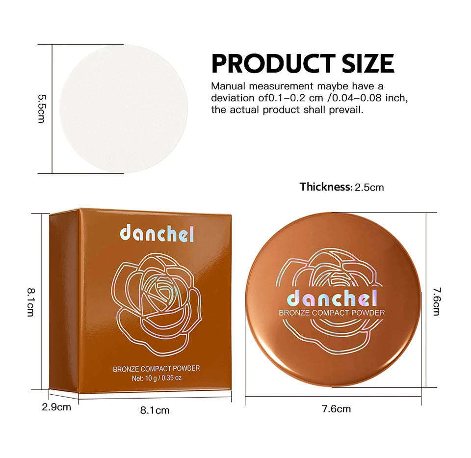Matte Bronze Powder and Pressed Setting Powder for a Natural Sun Kissed Look - 15
