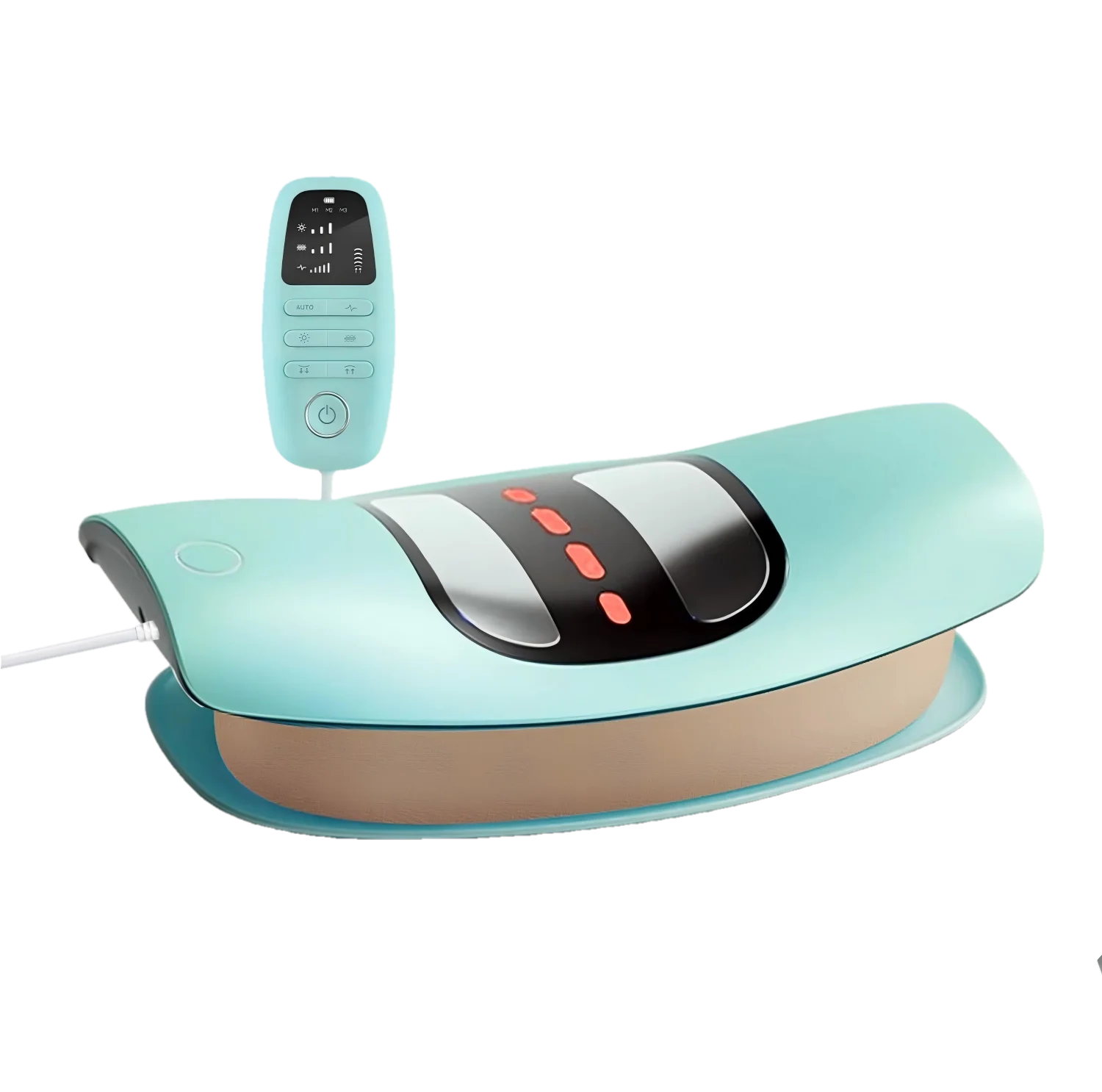 Electric Lumbar Traction Massager and Back Stretcher for Daily Relief at Home - 17