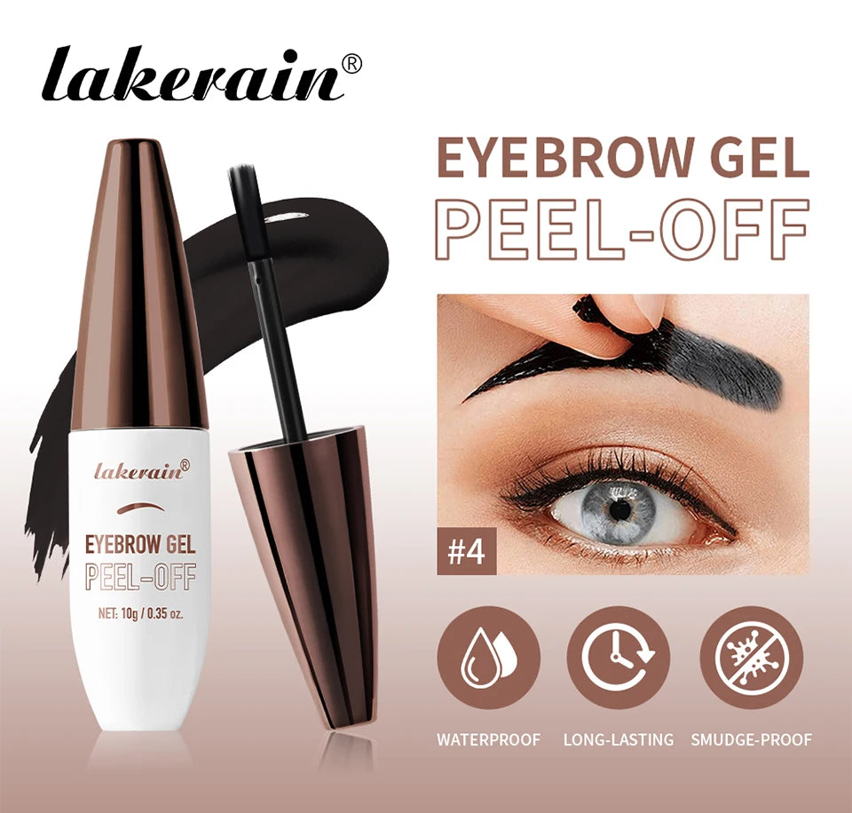 Peel off Eyebrow Gel and Temporary Brow Tint for a Long Lasting Natural Look - 7