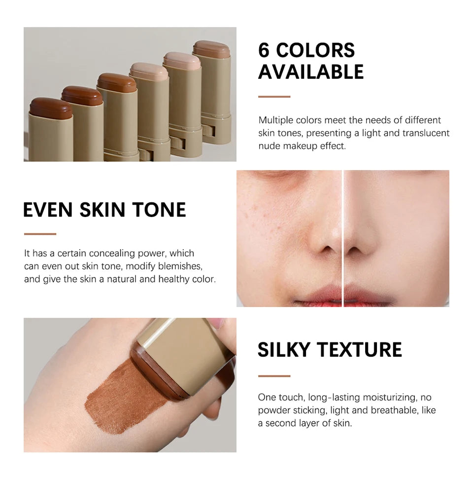 Serum Boosted Skin Tint and Foundation Stick for a Radiant Healthy Glow - 11