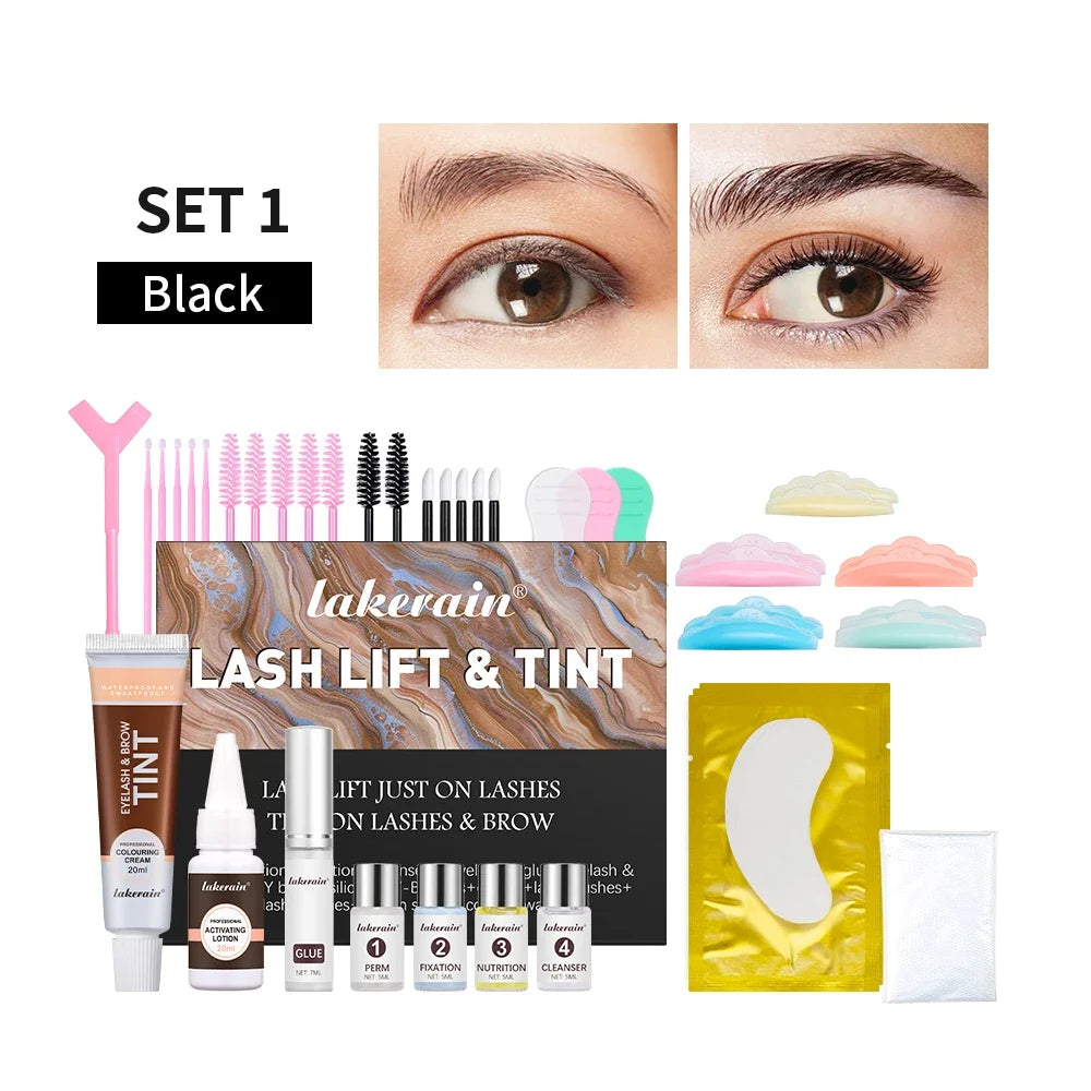 Lash Lift and Tint Kit and Eyelash Perming Set for Professional Eye Makeup - 19