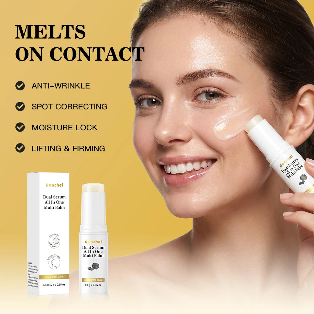 Vitamin C Balm Stick and Multi Purpose Moisturizer for Daily Facial Skincare