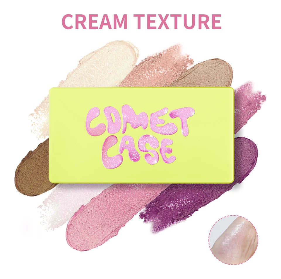 Cream Highlighter Palette and Makeup Blush Set for Professional Sculpting Looks - 16