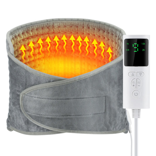 Electric Heating Waist Belt and Thermal Warming Pad for Winter Relief Home Use