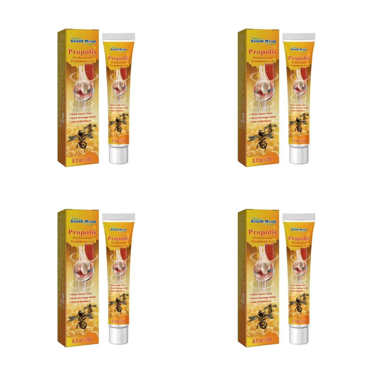 Propolis Joint Care Gel and Muscle Massage Cream for Active Daily Joint Support - 15