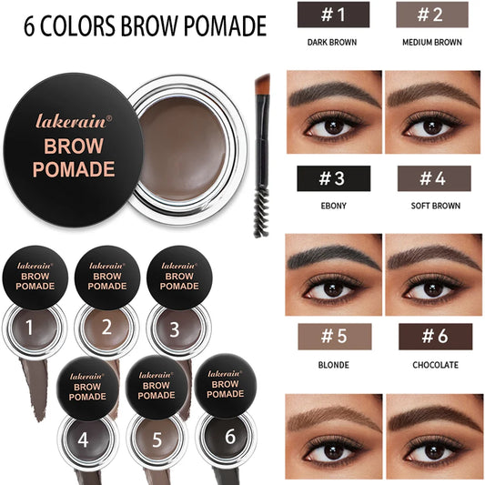 Brow Pomade and Eyebrow Enhancer Cream for Perfect Long Lasting Definition