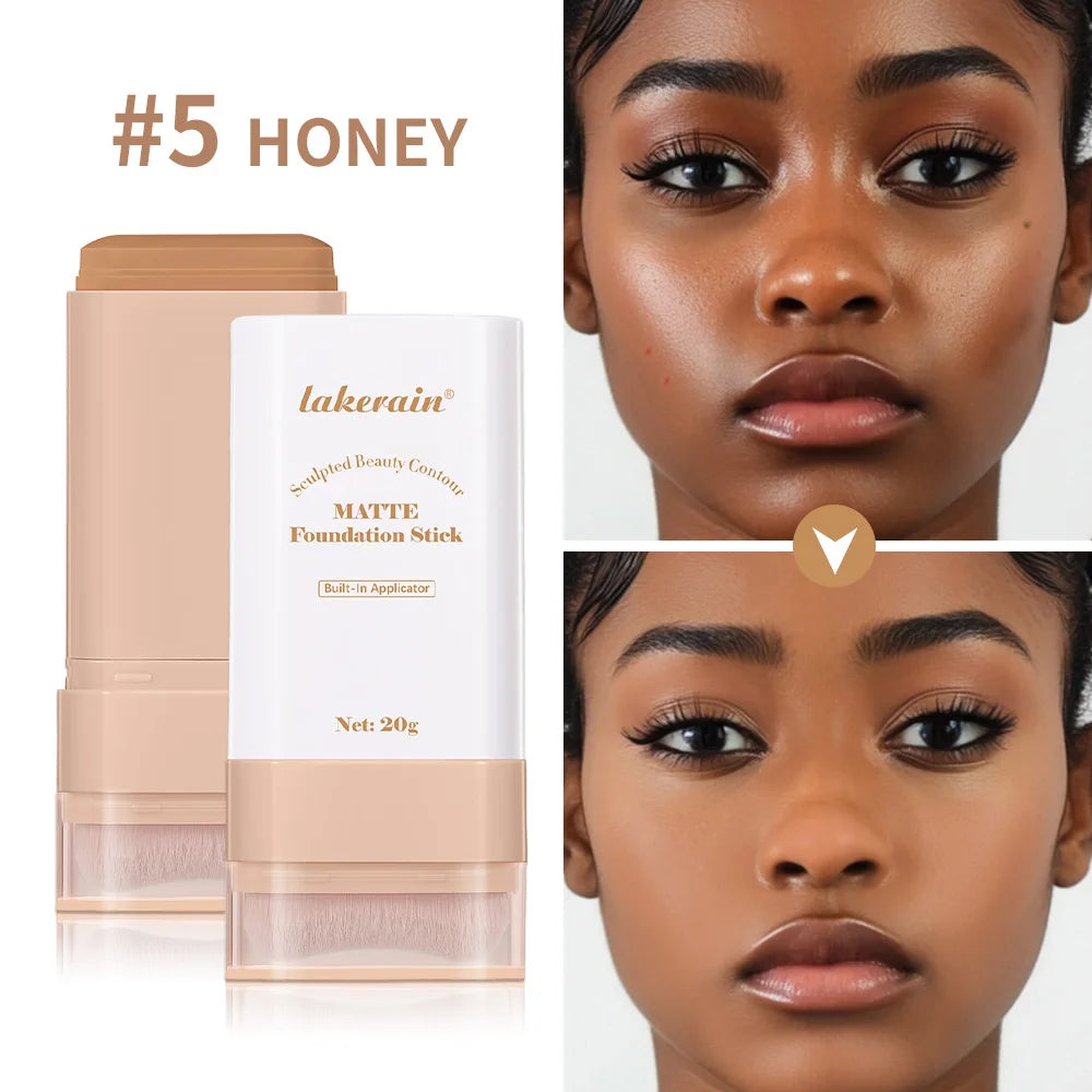 Matte Foundation Stick and Cream Concealer for a Flawless Daily Makeup Look - 5