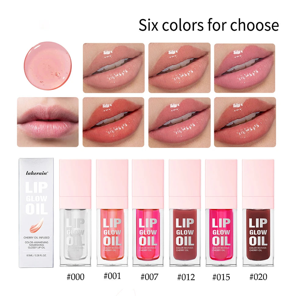 Moisturizing Lip Glow Oil and Hydrating Lip Glaze for Daily Care and Soft Lips - 12
