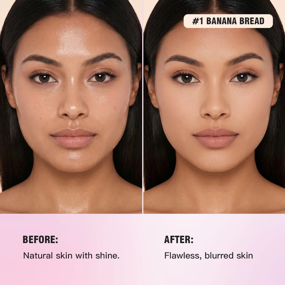 Loose Baking Setting Powder and Face Finishing Makeup for Long Lasting Matte Looks