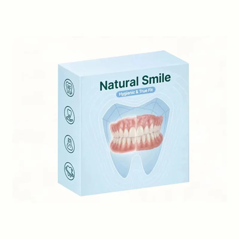 Silicone Fake Teeth and Cosmetic Dentures for a Confident Smile and Daily Oral Care - 14