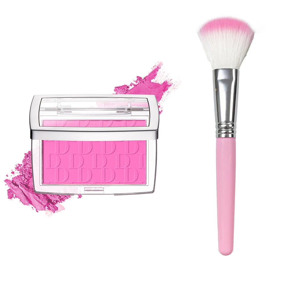 Embossed Blush Palette and Matte Face Makeup for a Natural Glowing Complexion
