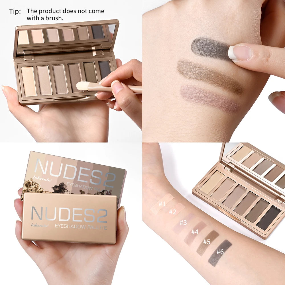 Eyeshadow Palette and Neutral Makeup Set for Everyday Looks and Party Wear