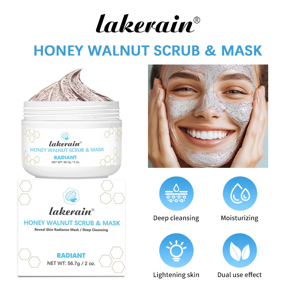 Honey Facial Scrub and Exfoliating Face Mask for Radiant Skin and Deep Cleansing - 18