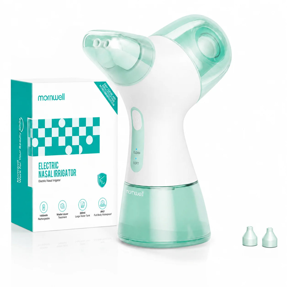 Electric Nasal Irrigator and Sinus Rinse Machine for Daily Allergy Relief