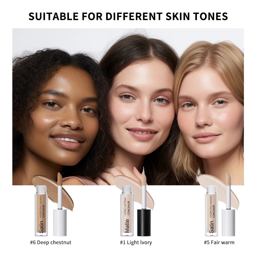 Liquid Concealer and Full Coverage Makeup for Flawless Daily Skin Perfection