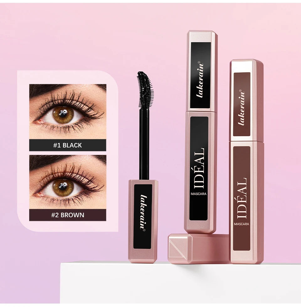 Lengthening Mascara and Volumizing Eyelash Makeup for Daily and Party Looks