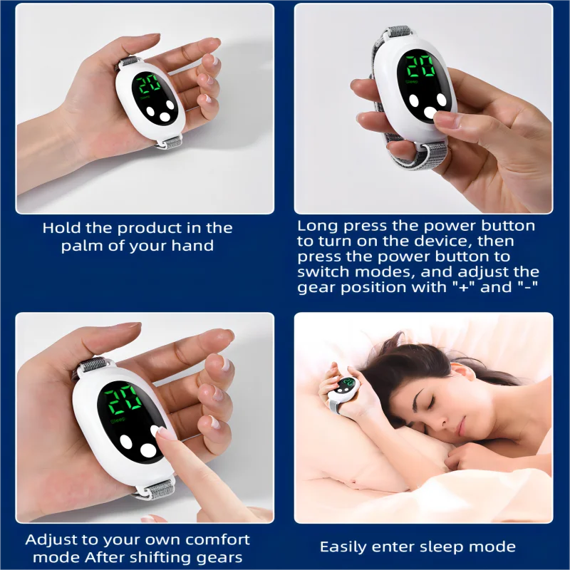 Palm Sleep Massager and Insomnia Relief Device for Better Sleep and Relaxation