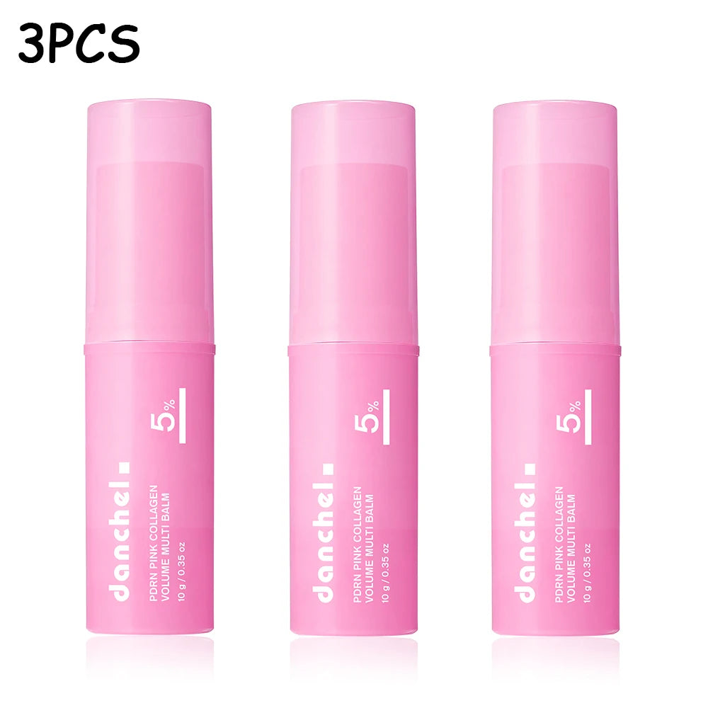 Collagen Multi Balm Stick and Hydrating Face Moisturizer for Daily Skin Care