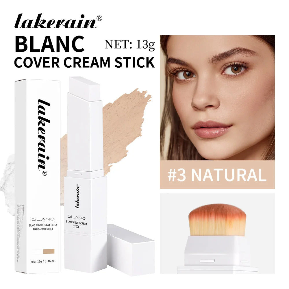 Blanc Cover Cream Stick and Waterproof Foundation for Natural Daily Makeup