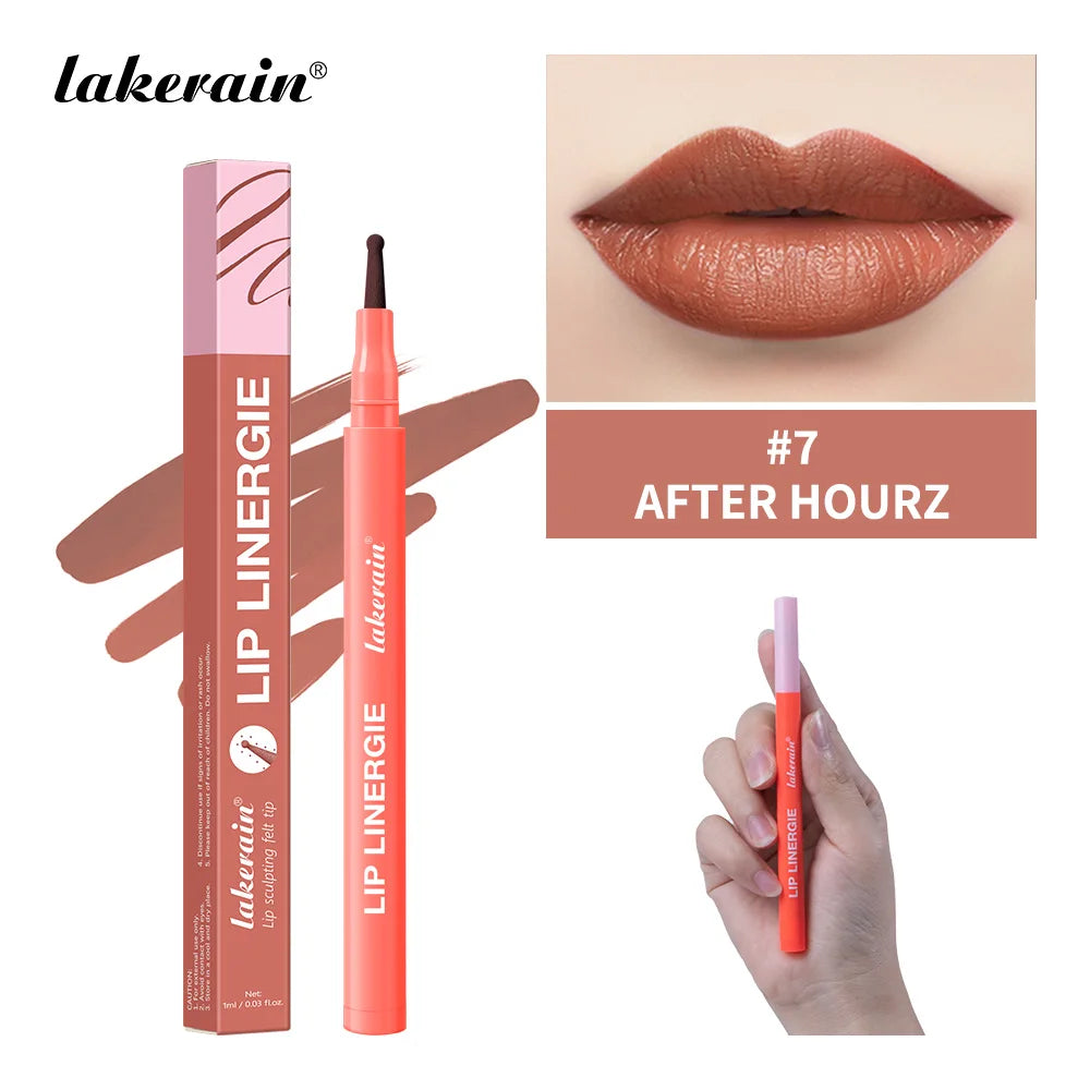 Lip Contour Lip Stain and Long Lasting Liner for Perfect Daily Makeup Looks