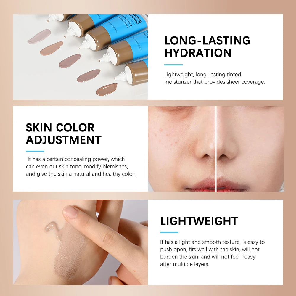 Hydrating Liquid Foundation and Tinted Moisturizer for daily natural makeup - 4