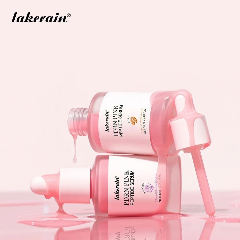 Salmon PDRN Pink Peptide Serum and Glass Skin Hydrating Liquid for Radiant Face - 1