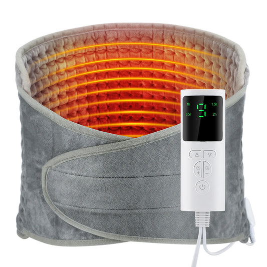 Back Heating Support Belt and Electric Waist Brace for Winter Cold Relief