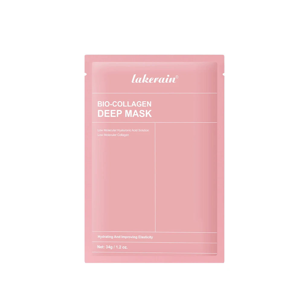 Bio Collagen Face Mask and Deep Hydrating Sheet for Overnight Skin Rejuvenation