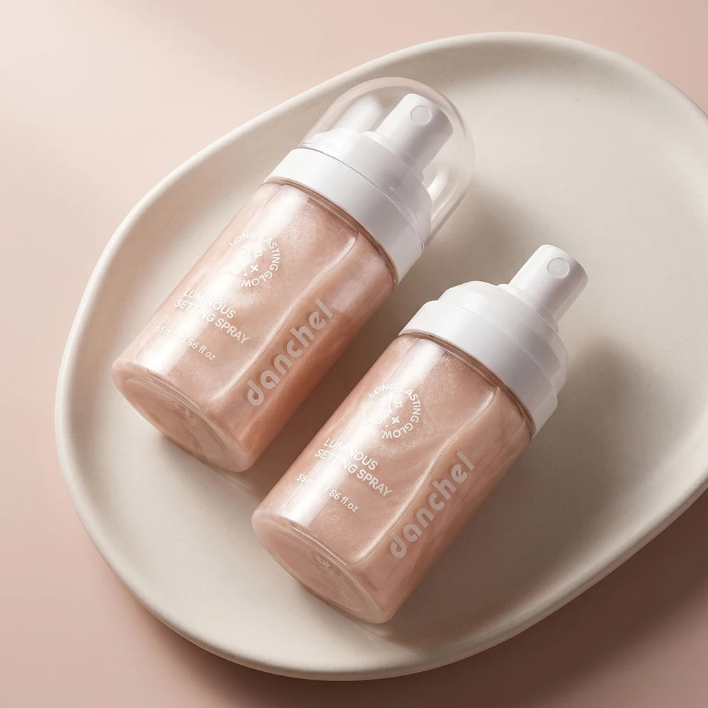 Luminous Setting Spray and Hydrating Makeup Mist for a Radiant Dewy Finish