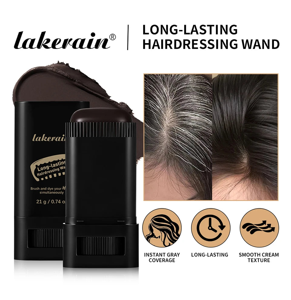 Hair Dye Stick and Gray Root Concealer for Instant Touch Ups and Daily Grooming