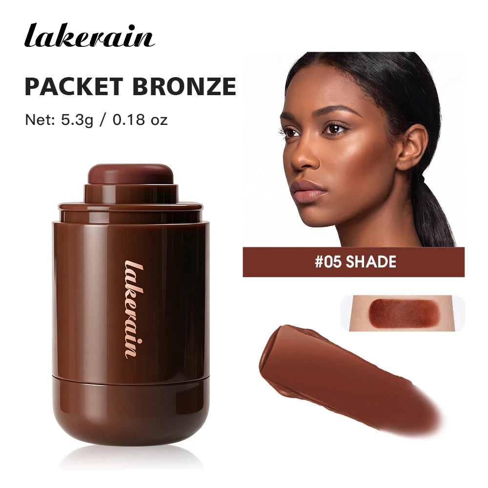 Cream Contour Stick and Bronzer Makeup for Daily Sculpting and Face Defining - 20