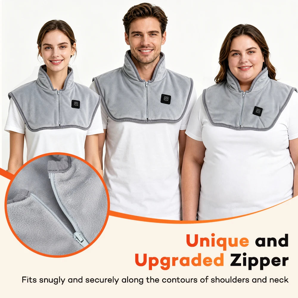 Electric Heating Shoulder Pad and Heated Neck Wrap for Daily Warmth and Relaxation