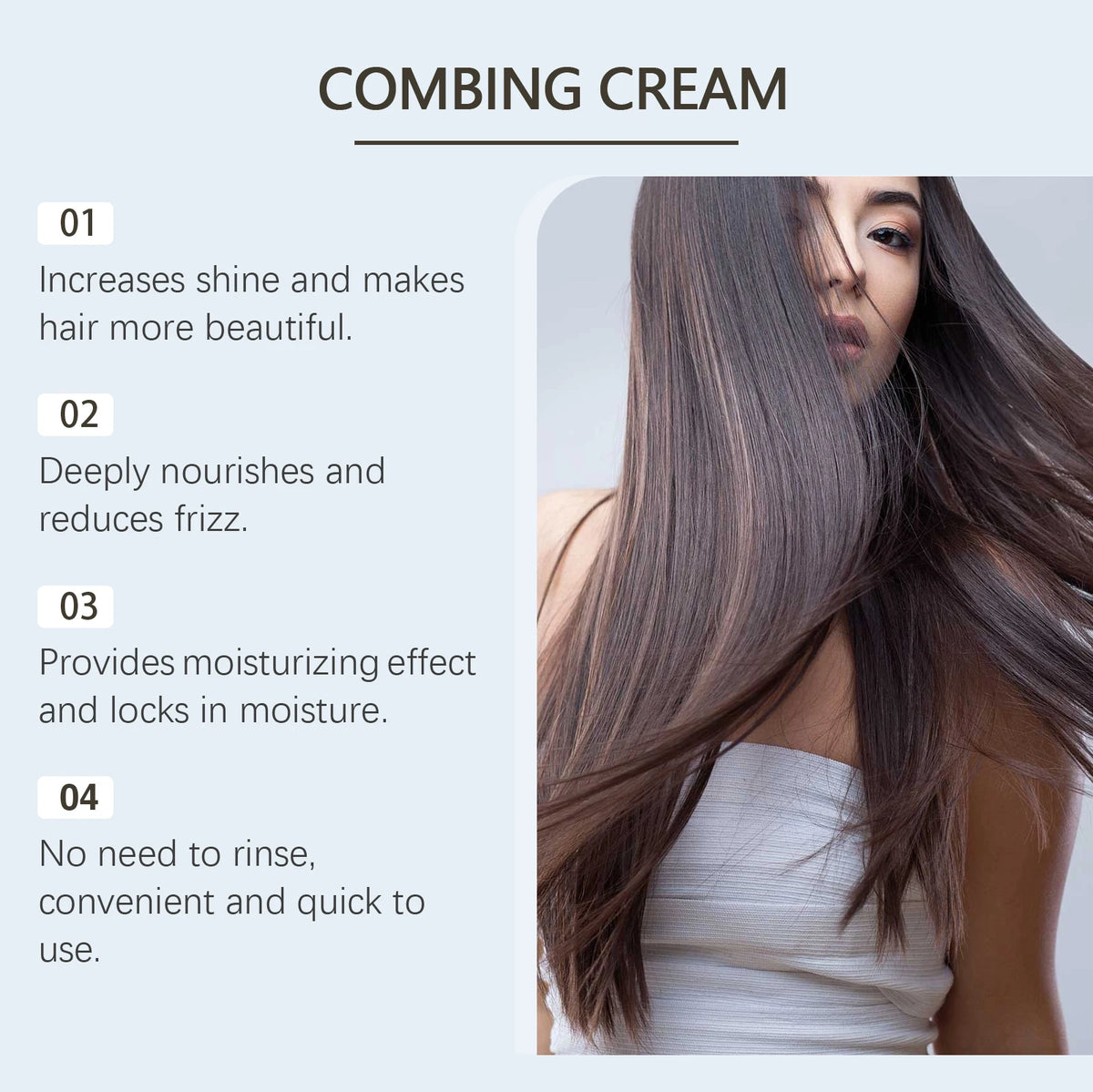 More Curls Hair Cream and Curl Defining Leave In for Hydrating Frizzy Hair