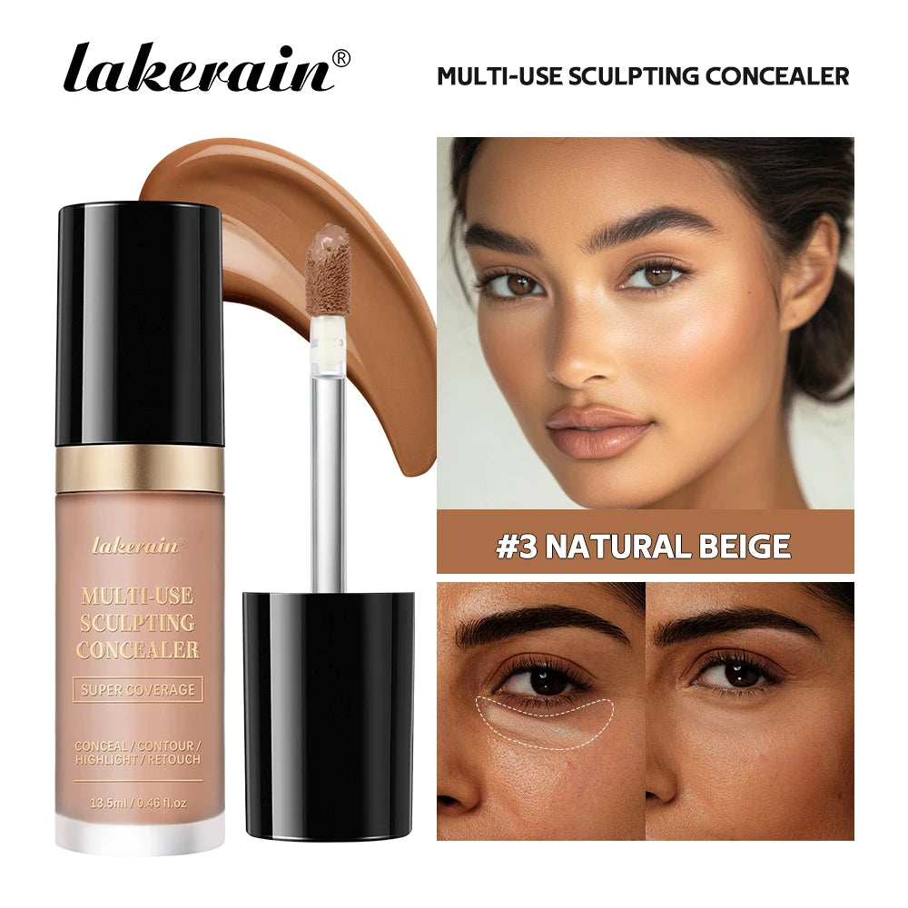 Liquid Concealer and Sculpting Makeup for Flawless Coverage and Face Contouring - 27