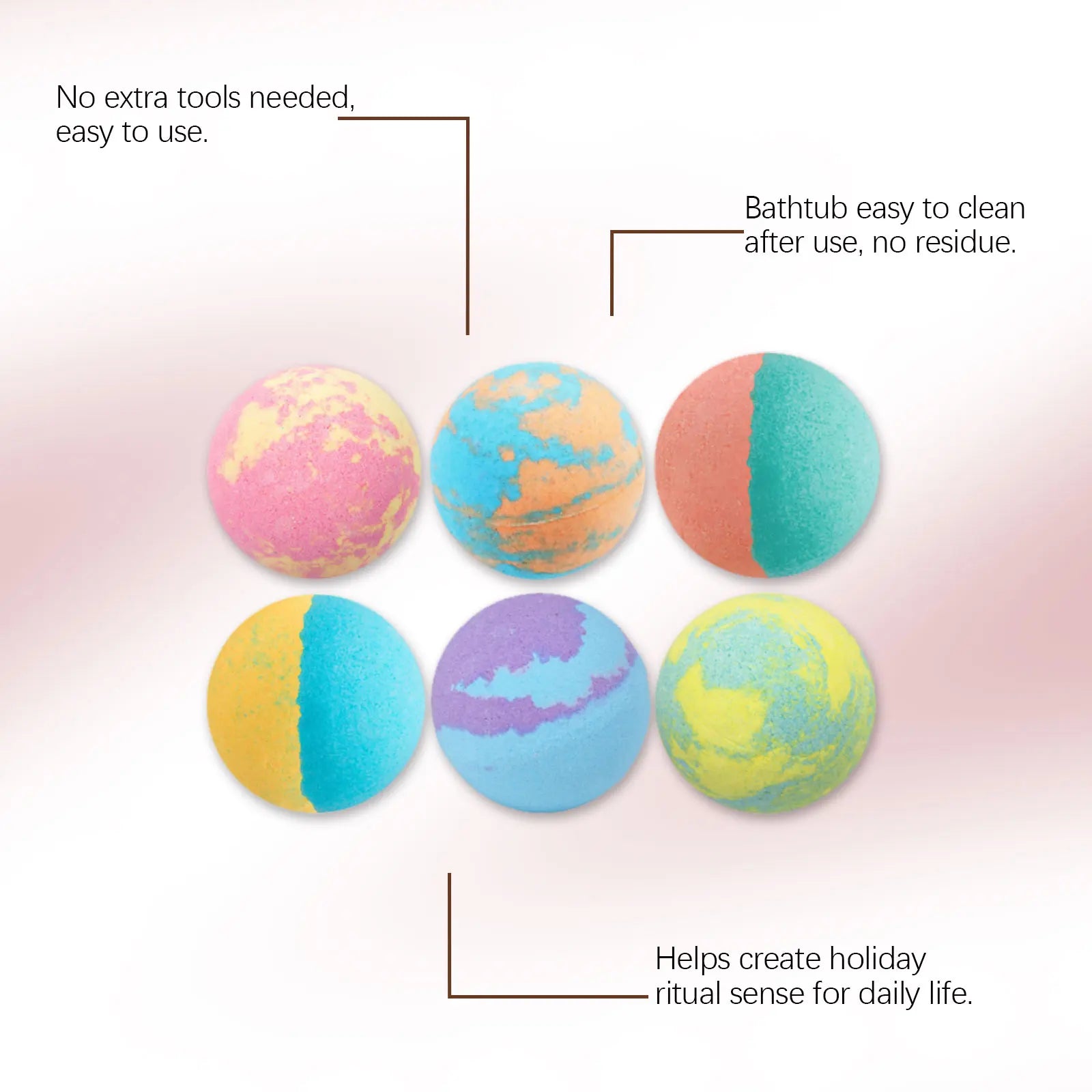 Childrens Bath Bombs and Scented Bath Balls for Relaxing Body and Mind - 10