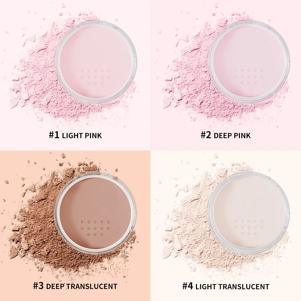 Loose Setting Powder and Finishing Face Powder for long lasting matte makeup