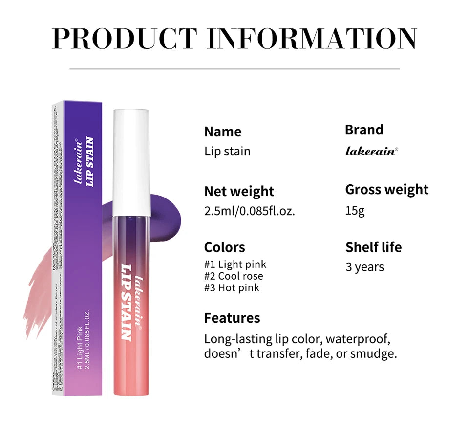 Peel off Lip Stain and Waterproof Lip Tint for Long Lasting Daily Makeup - 17