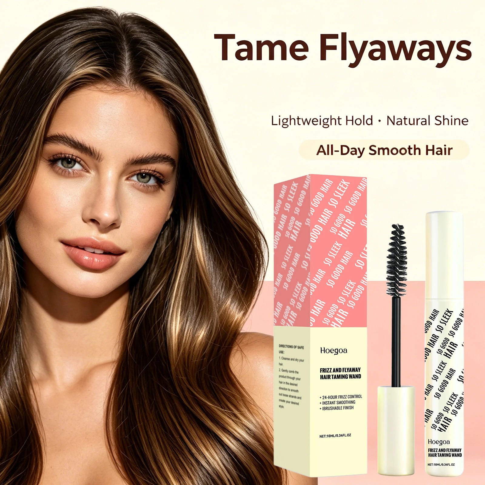 Hair Taming Wand and Flyaway Smoothing Stick for Sleek Hairstyles Daily - 4