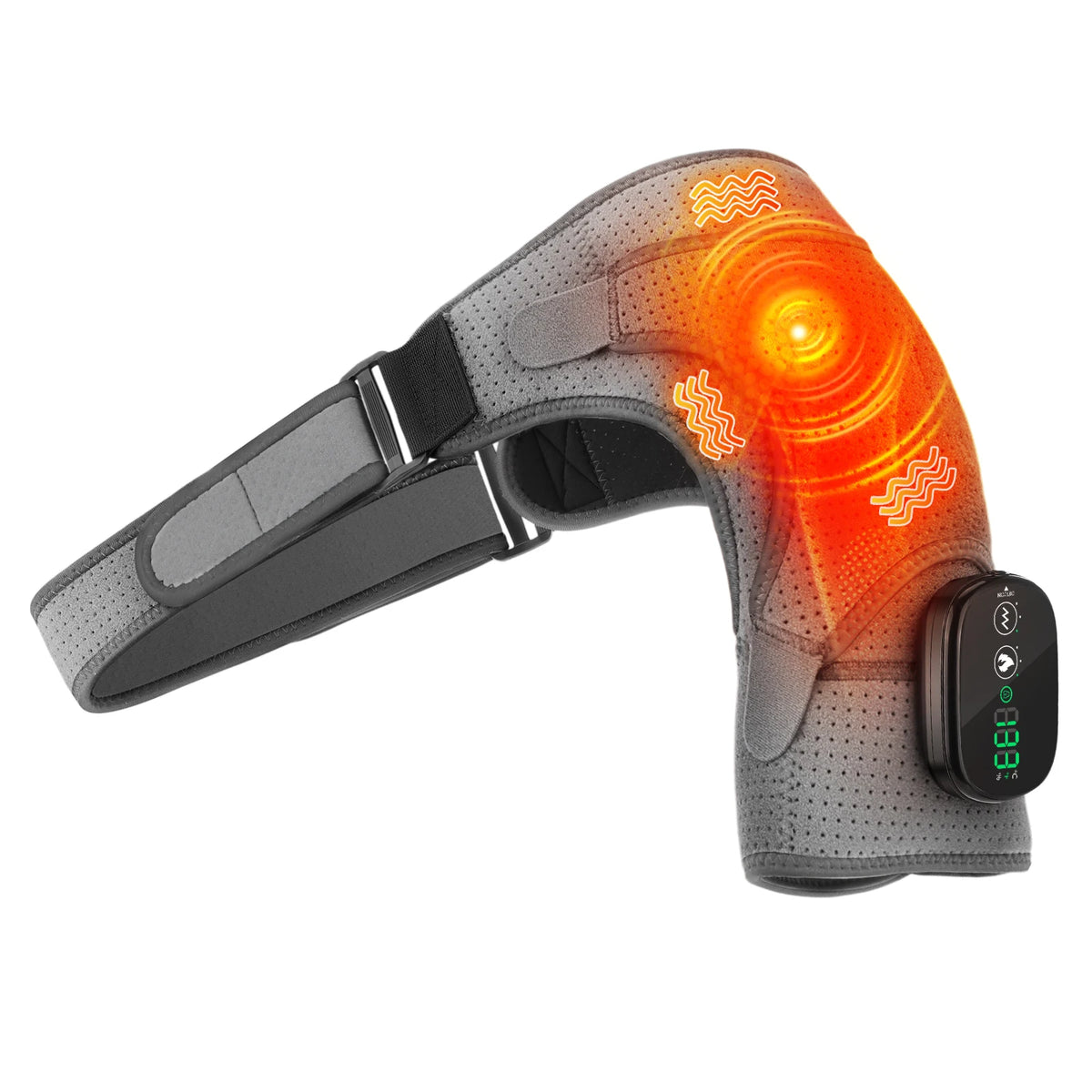 Neck and Shoulder Massager and Heating Wrap for Office Home and Travel Comfort