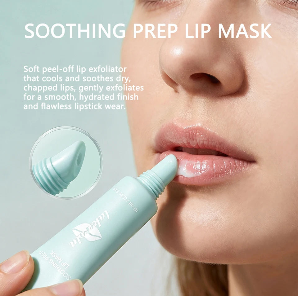Cooling Peel Off Lip Mask and Hydrating Lip Balm for Daily Dry Lip Care Routine