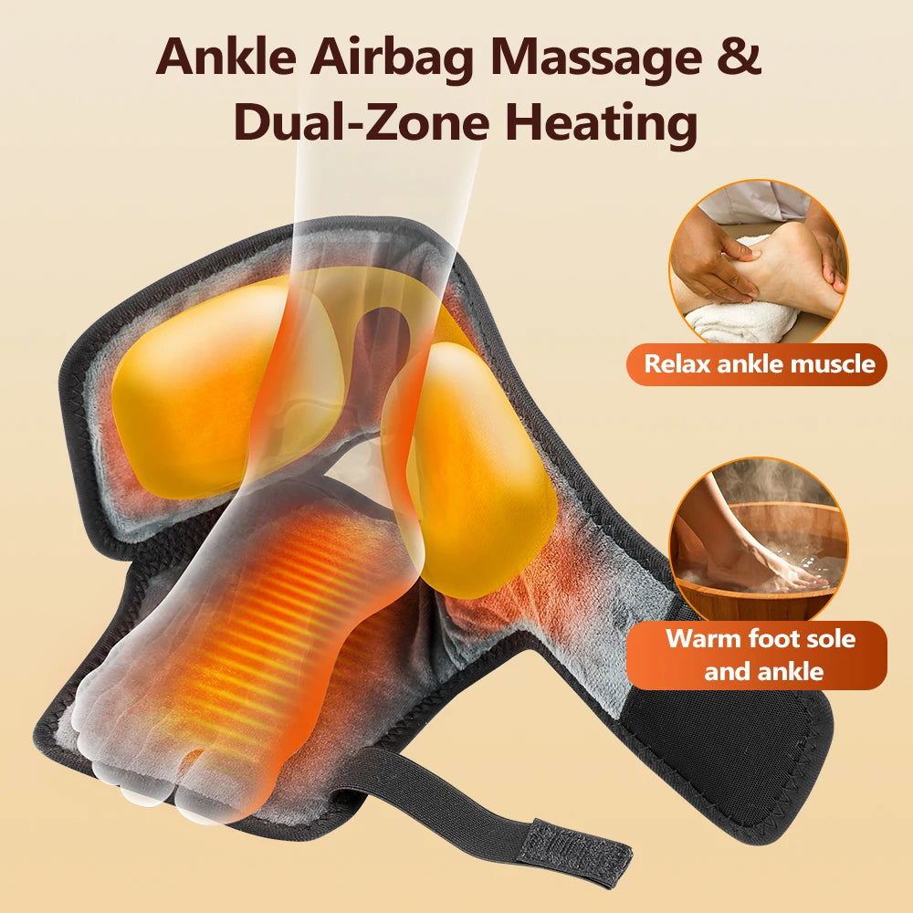 Cordless Wrist Massager and Heated Hand Wrap for Daily Relaxation and Muscle Relief