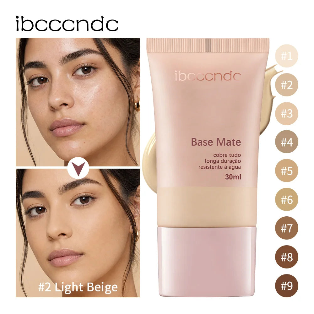 Matte Foundation and Liquid Face Makeup for Long Lasting Daily Skin Coverage