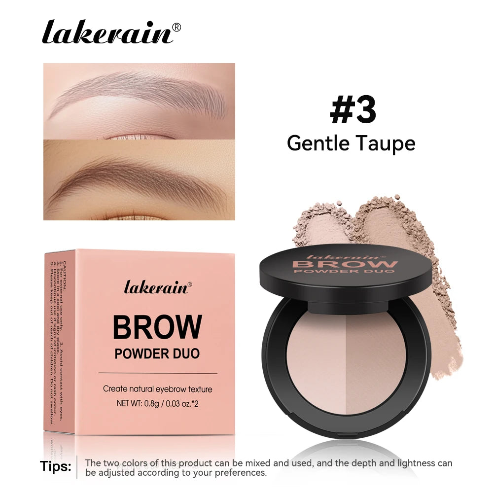 Brow Powder Duo and Eyebrow Enhancer for Natural Defined Eyebrows and Contouring - 17