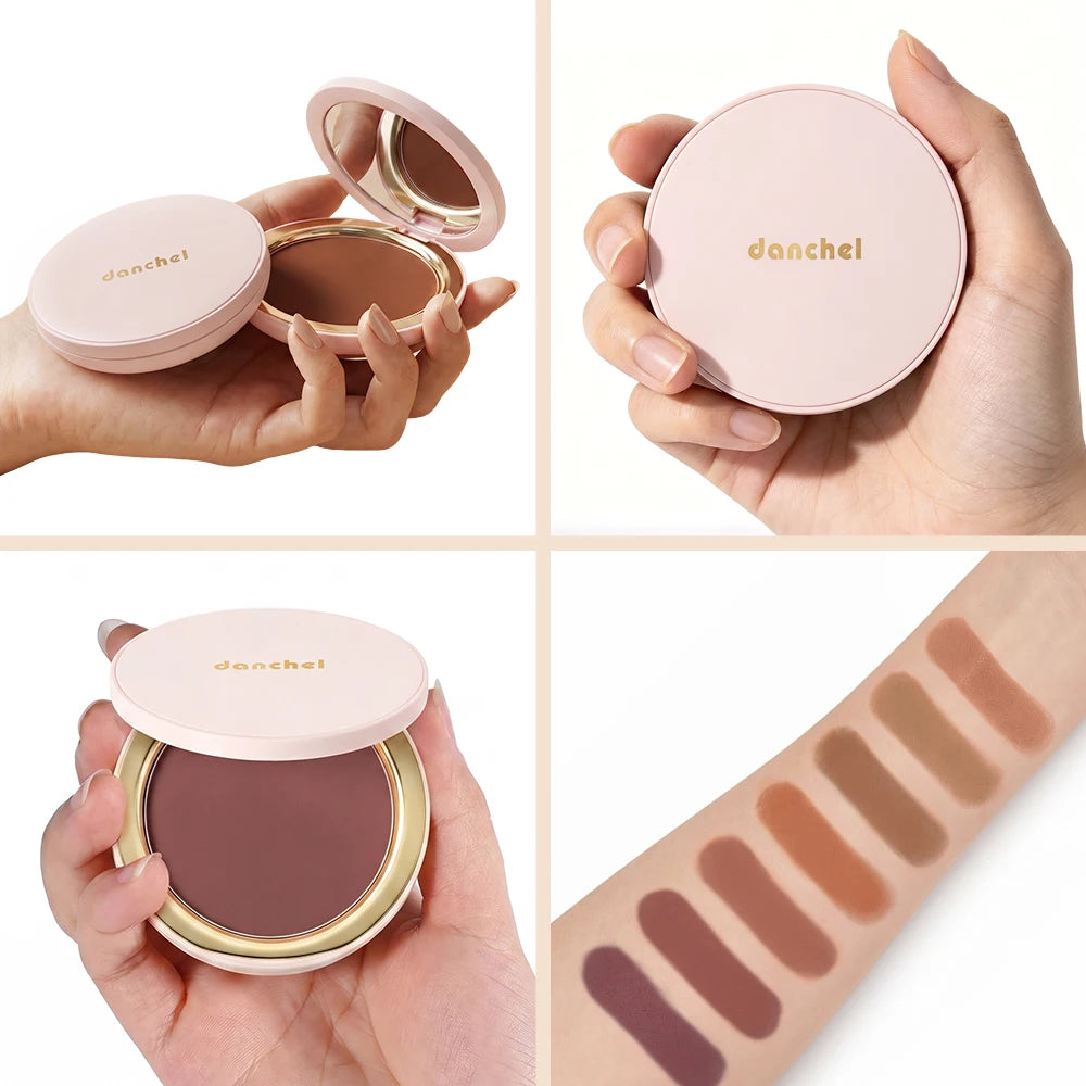 Pressed Bronzer Powder and Face Contour Makeup for Natural Sun Kissed Glow