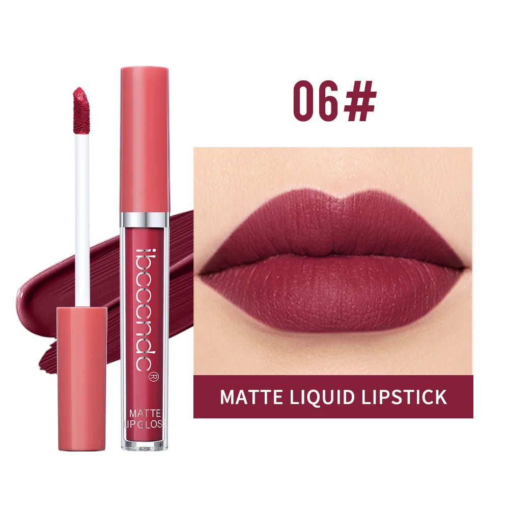 Matte Velvet Lip Gloss and Liquid Lipstick for long lasting everyday makeup wear