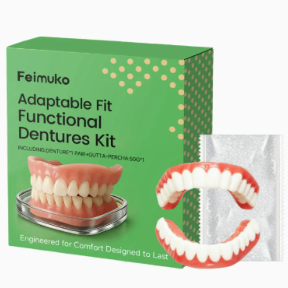 Soft Silicone Snap On Dentures and Instant Smile Teeth for Daily Wear and Events