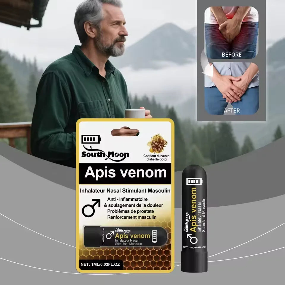 Nasal Sniffing Stick and Apis Venom Inhaler for Men Seeking Daily Wellness Support - 2