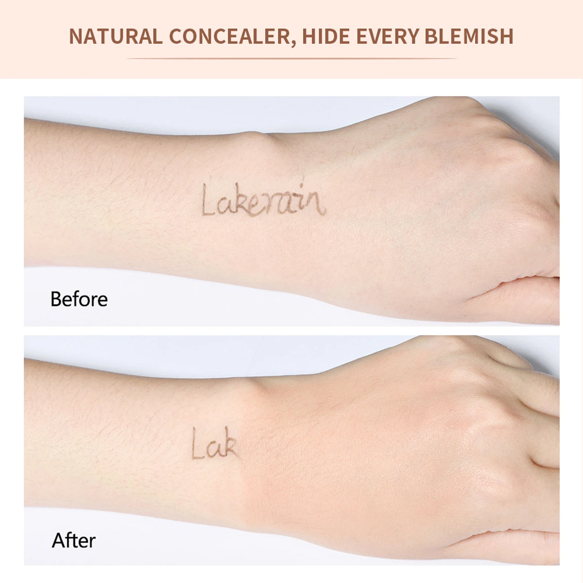 Color Changing Foundation and Face Concealer for Daily Makeup and Sun Protection