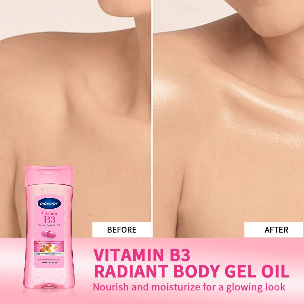Radiant Body Gel Oil and Moisturizing Skin Treatment for Daily Glowing Hydration - 4